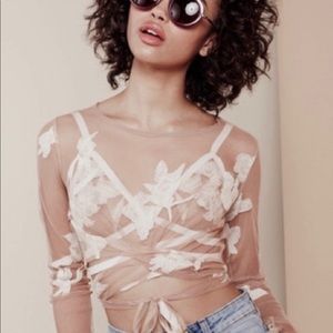 For Love and Lemons Orchid Top